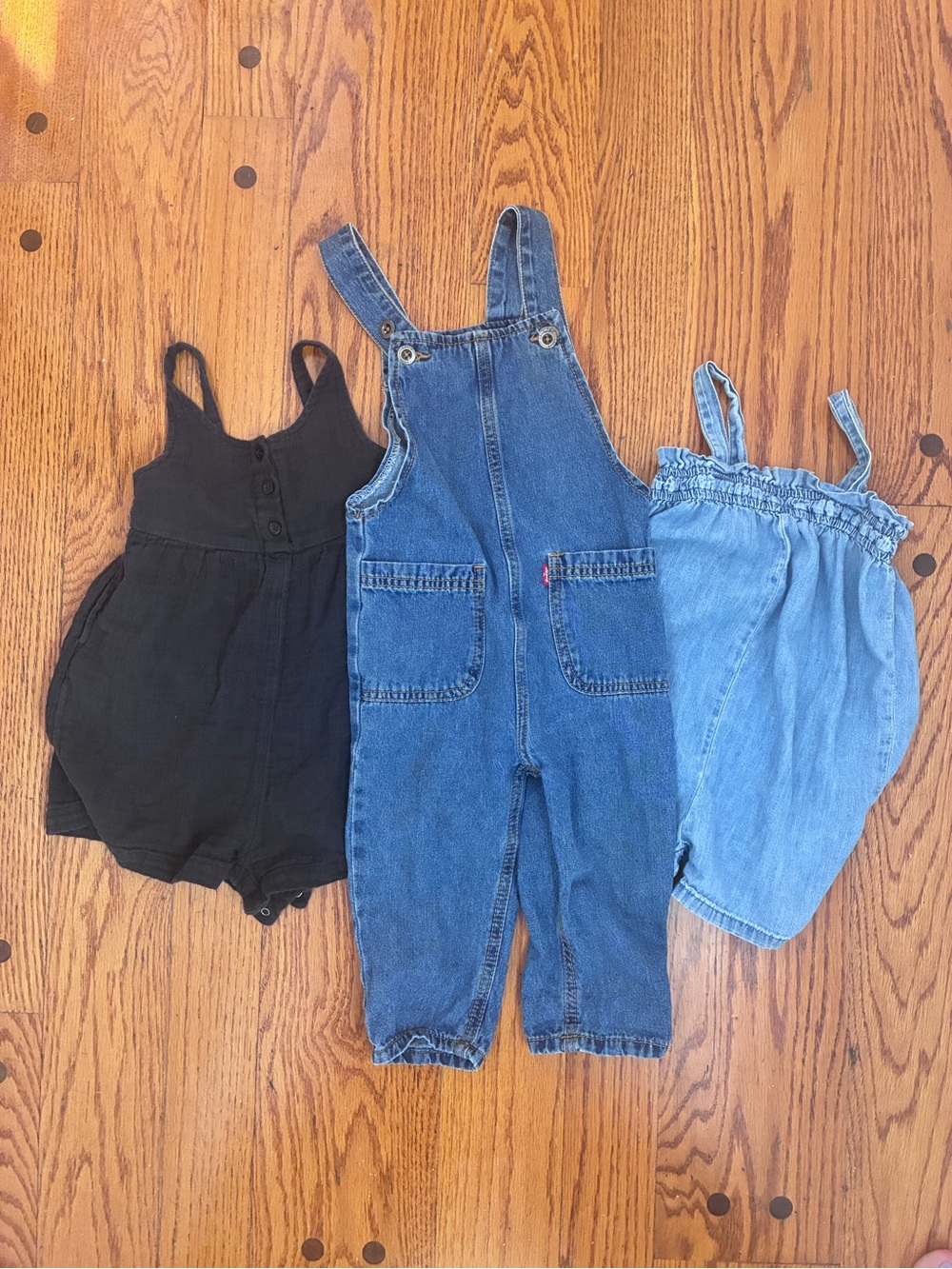 2t overall/romper bundle